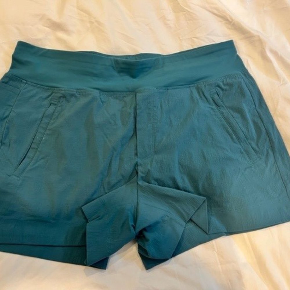 Trekkie North Shorts - Teal Size 12